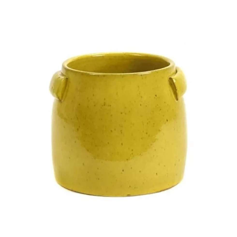 Pot Tabor S D22xH19 Yellow