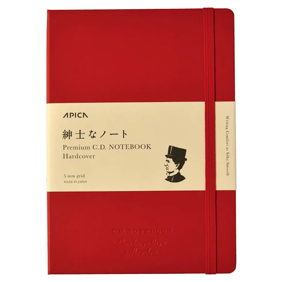 Premium CD Hard Cover Notebook A5 Grid