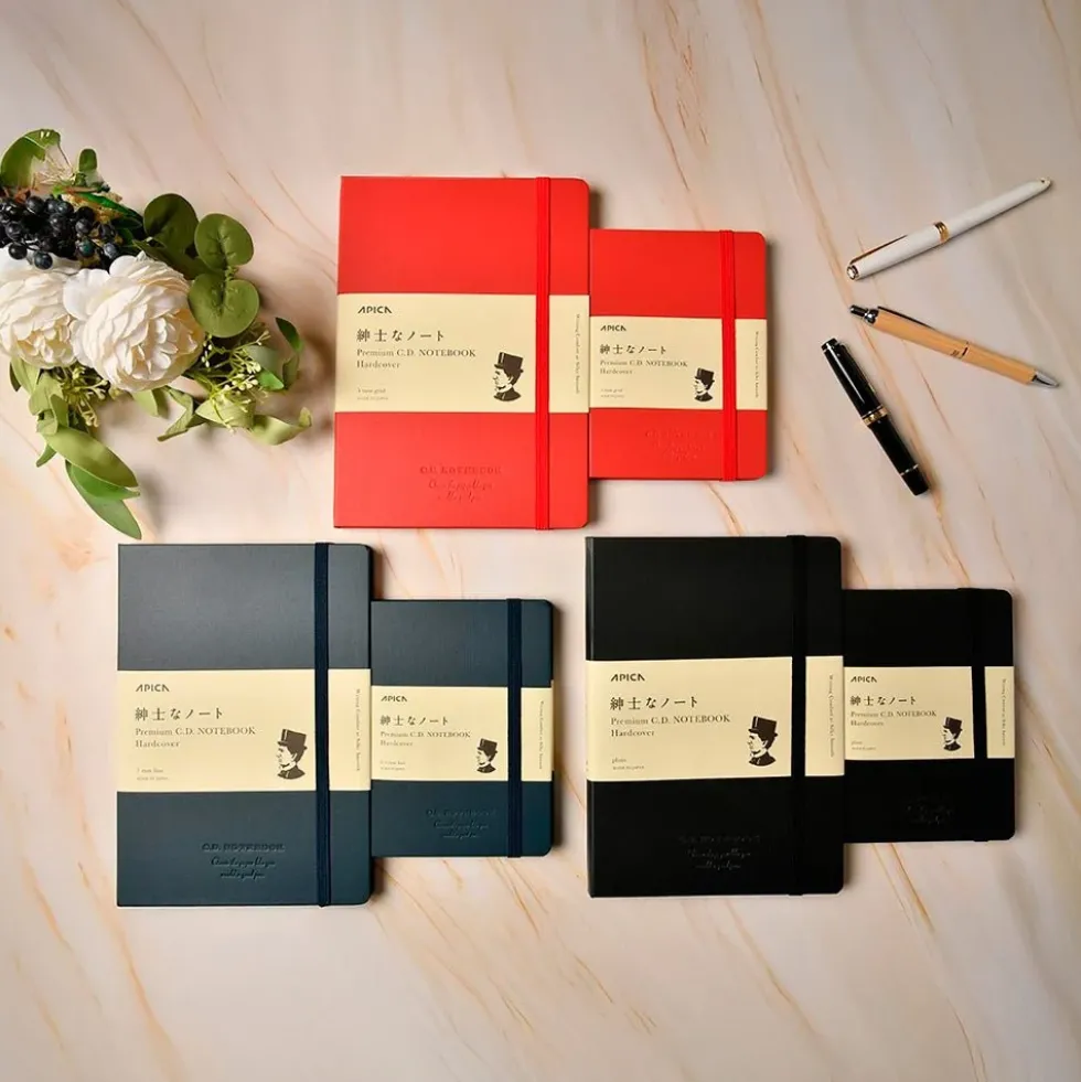 Premium CD Hard Cover Notebook A5 Grid