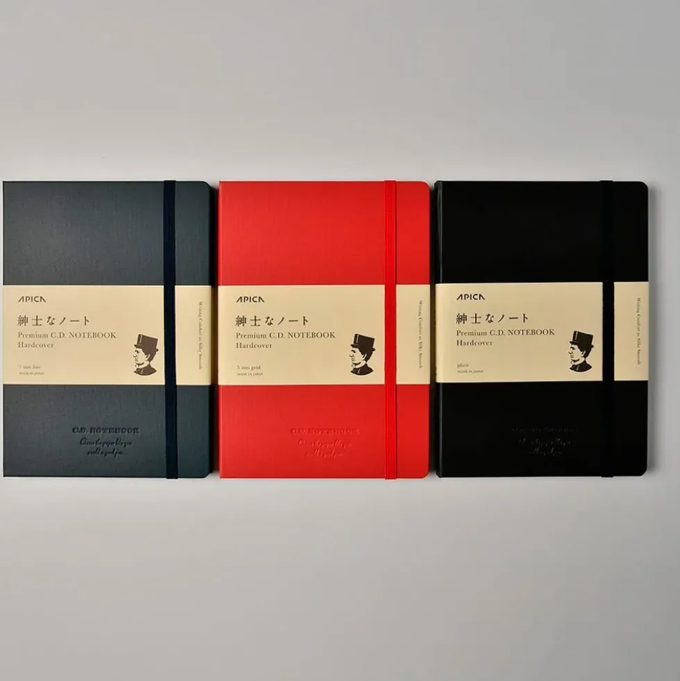 Premium CD Hard Cover Notebook A5 Grid
