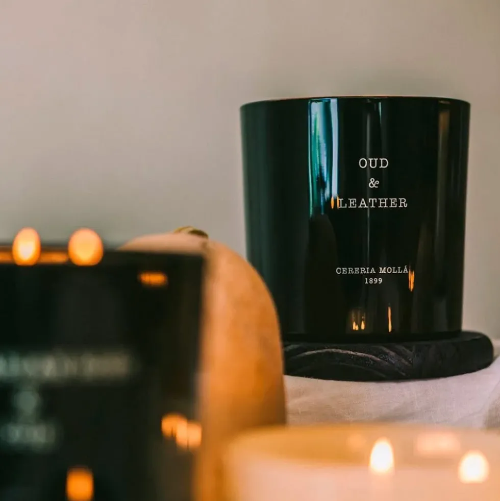 Premium Oud & Leather Candle 230g