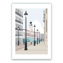 Puerta del Sol Giclée Print
