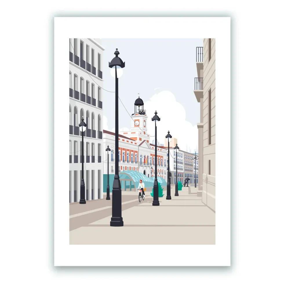 Puerta del Sol Giclée Print