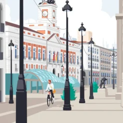 Puerta del Sol Giclée Print