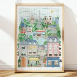 Puzzle Paris por Hoglet&Co - 1000 Pieces