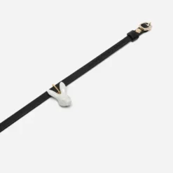 Rabbit Head Leather Choker