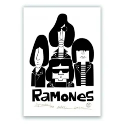 Ramones Giclée Print A5