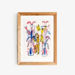 Recolección del Maíz Giclée Print