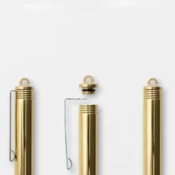 Replacement Clip for Ballpoint Pen, Pencil, Rollerball, Fountain Pen Brass TCR