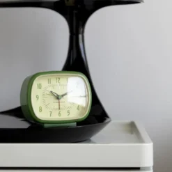 Retro Alarm Clock Green
