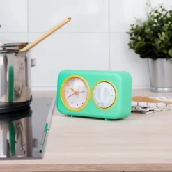 Retro Kitchen Timer - Green