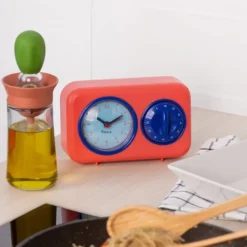 Retro Kitchen Timer - Red