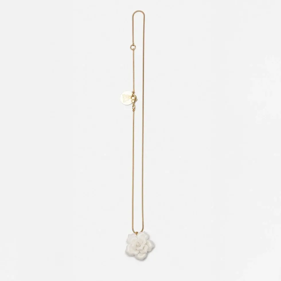 Rose Pedant White