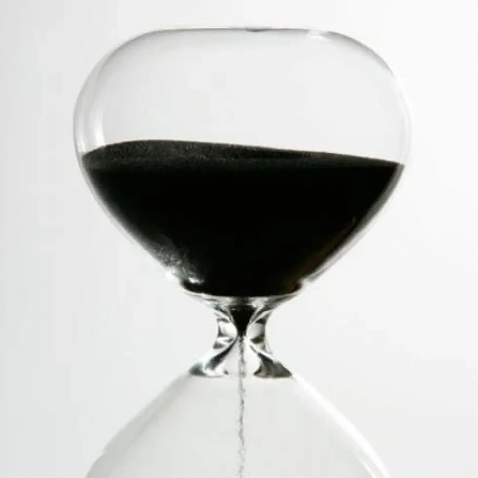 Sandglass L 15min Amber