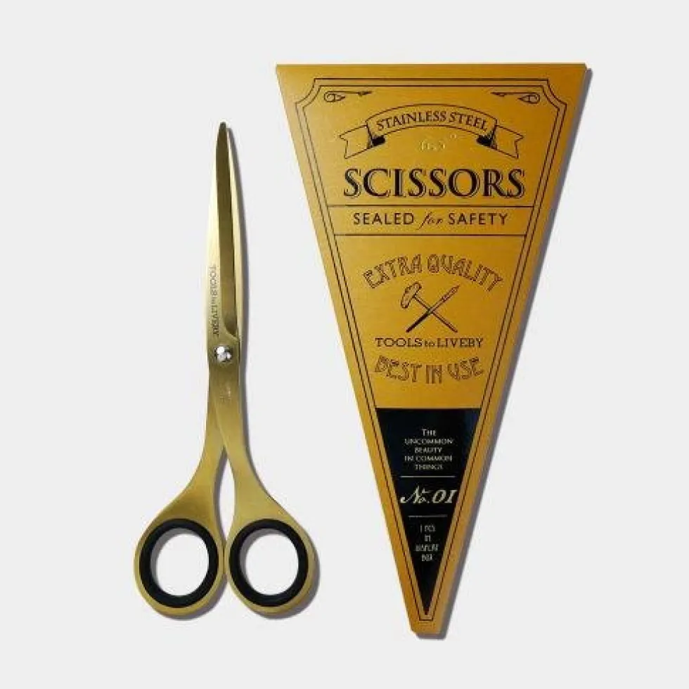 Scissors 6.5" Gold