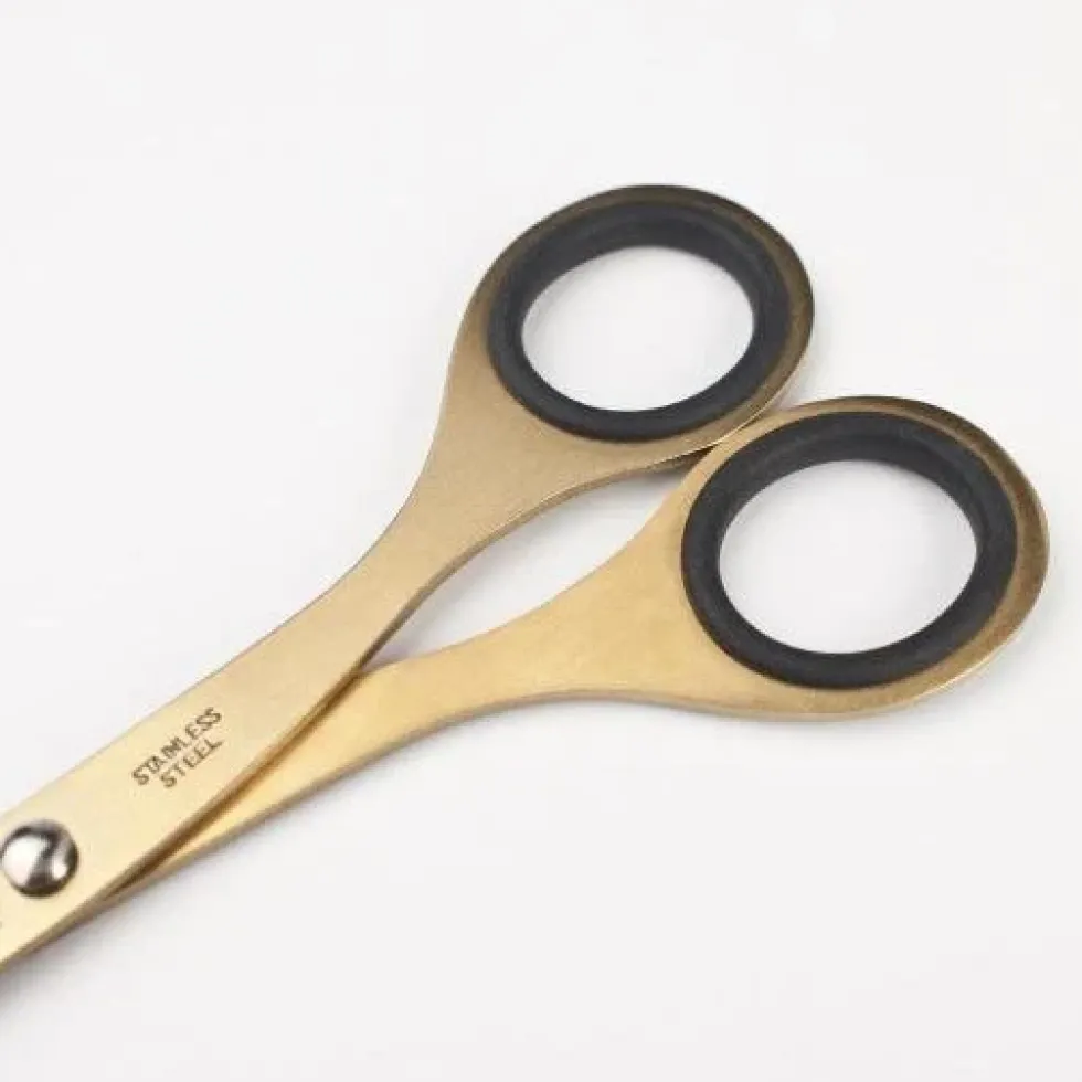 Scissors 6.5" Gold