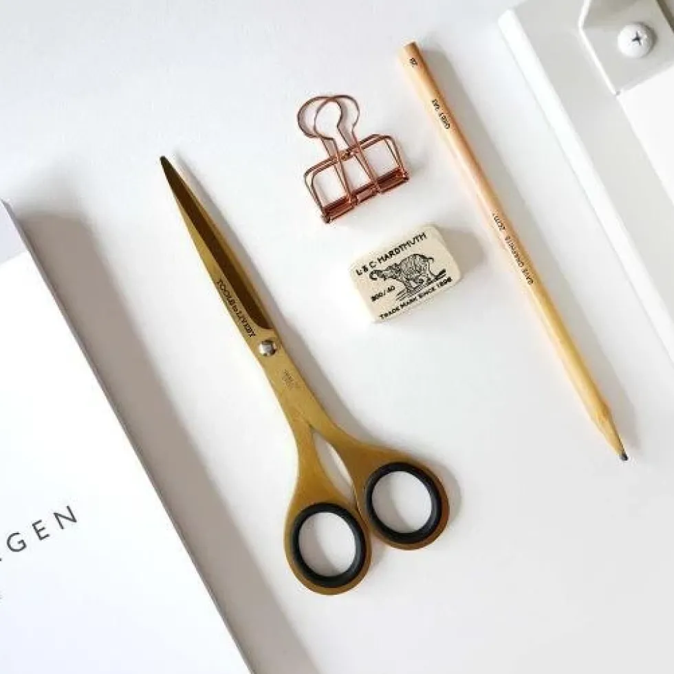 Scissors 6.5" Gold