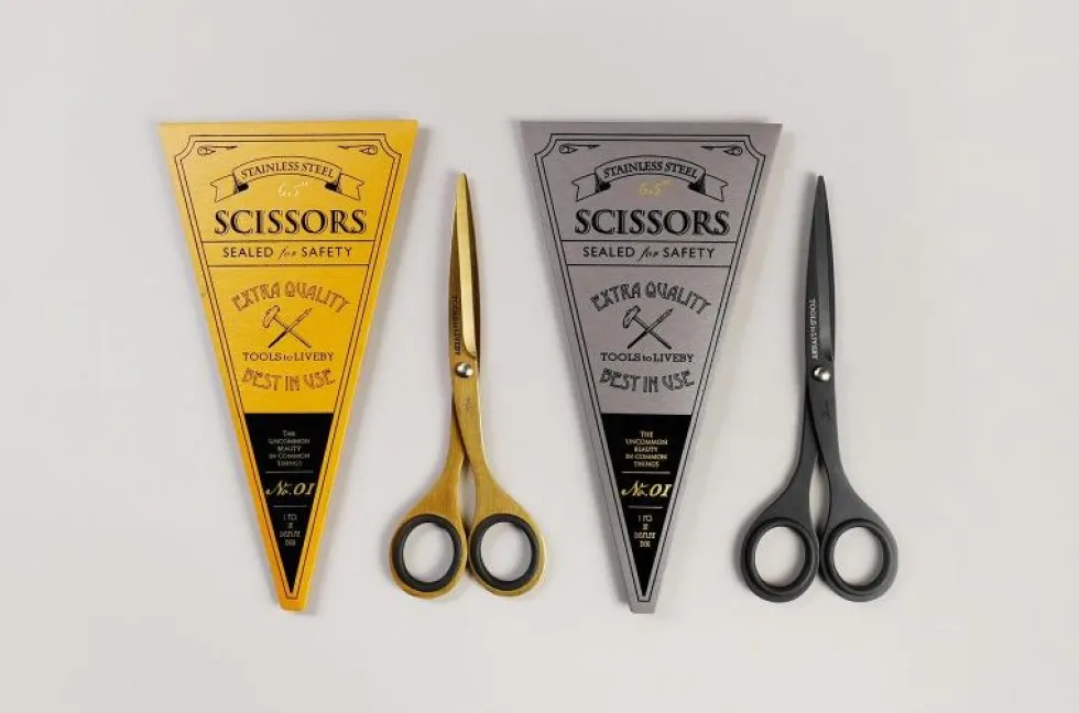 Scissors 6.5" Gold