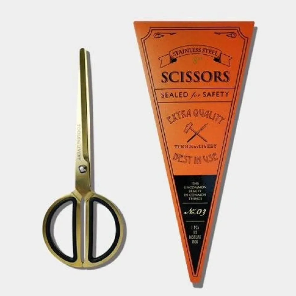 Scissors 8" Gold