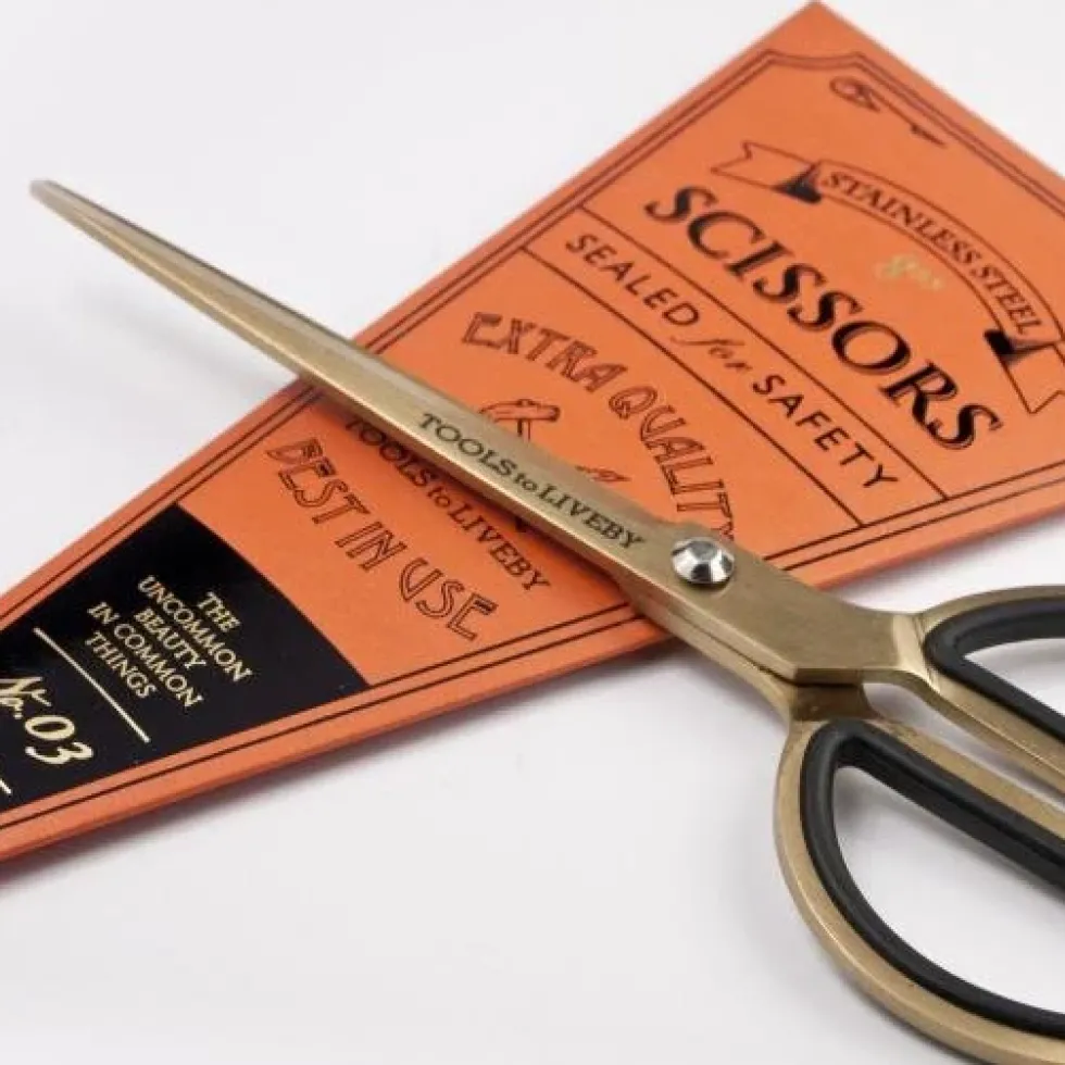 Scissors 8" Gold