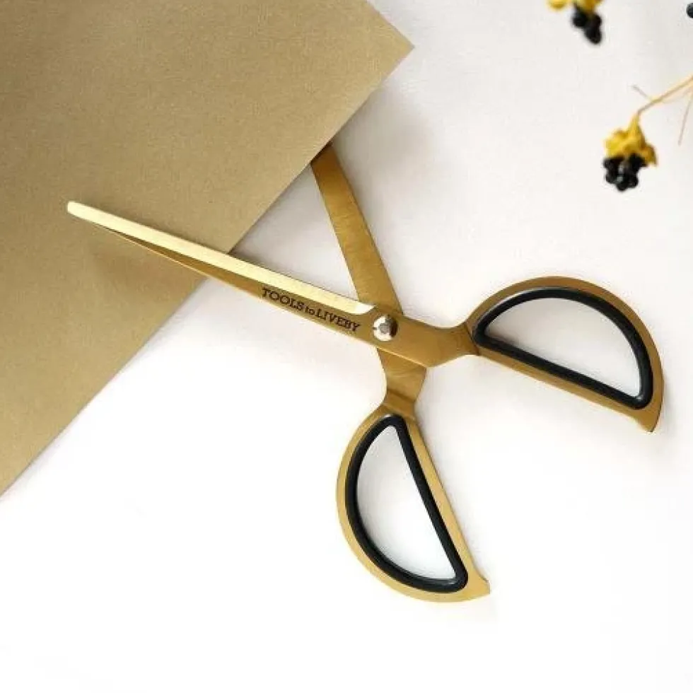 Scissors 8" Gold