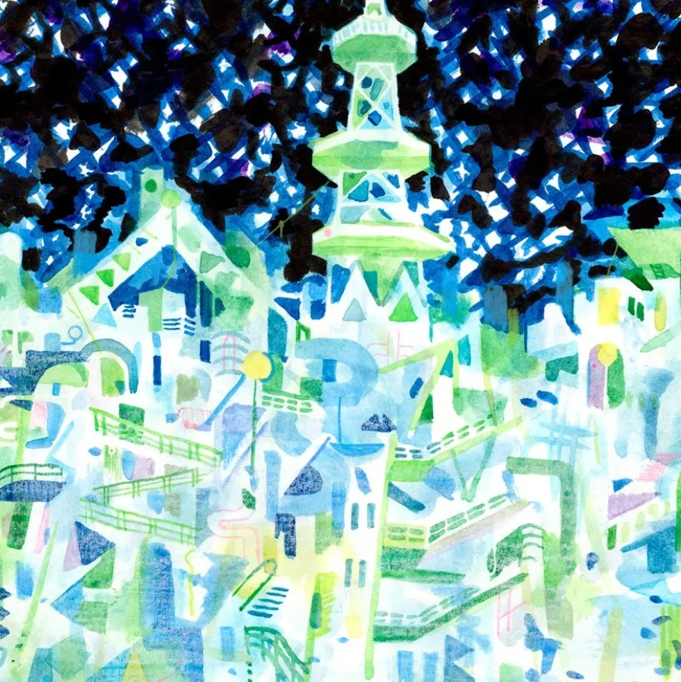 Sea Castle Giclée Print