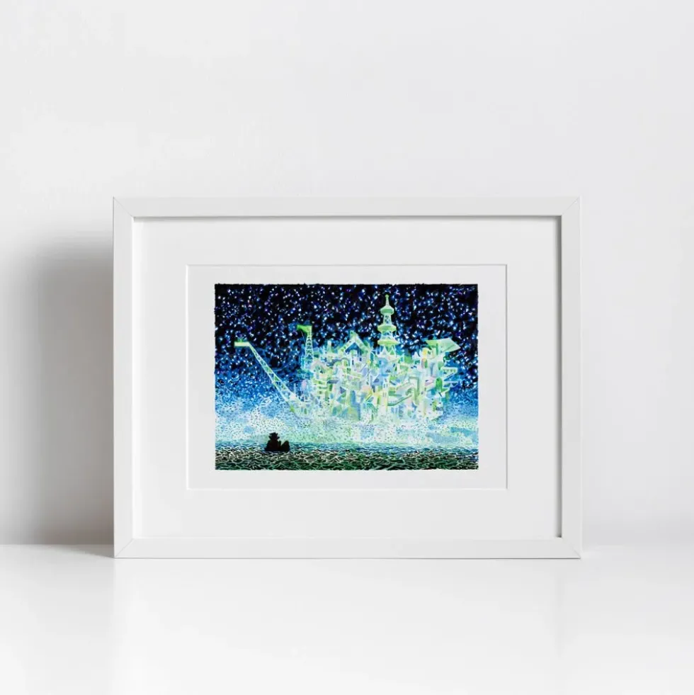 Sea Castle Giclée Print