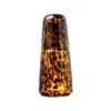 Set of Leopard Speckled Jug and Glass