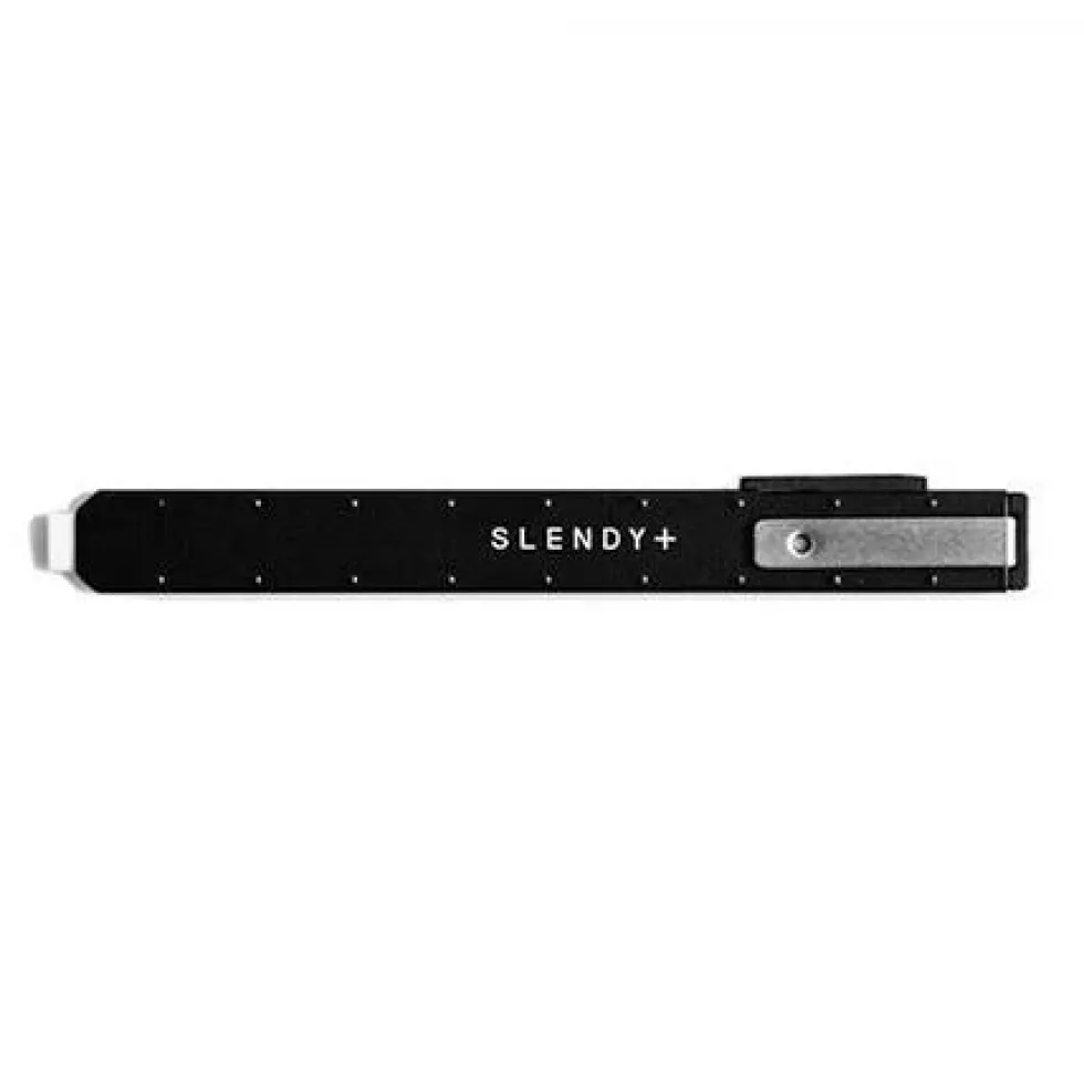 Slendy+ Thin Steel Eraser Holder Black