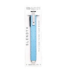 Slendy+ Thin Steel Eraser Holder Metallic Blue