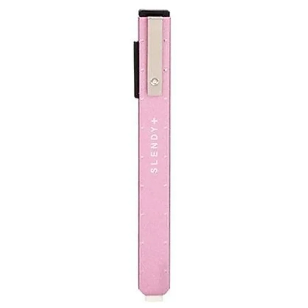 Slendy+ Thin Steel Eraser Holder Metallic Pink