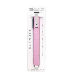 Slendy+ Thin Steel Eraser Holder Metallic Pink