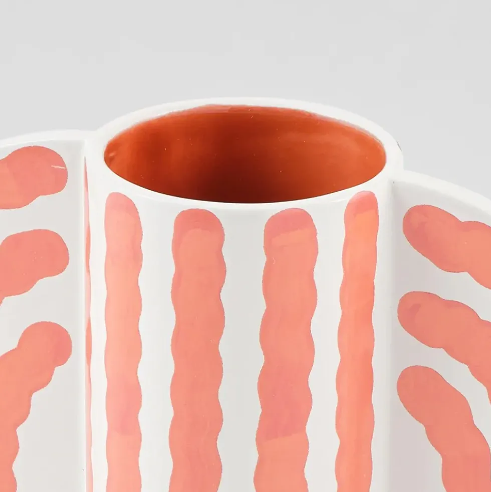 Small Butterfly Vase Pink