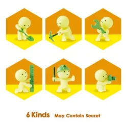 Smiski Glow in the Dark Construction Series