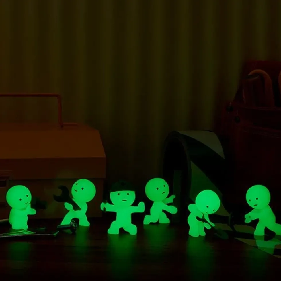 Smiski Glow in the Dark Construction Series