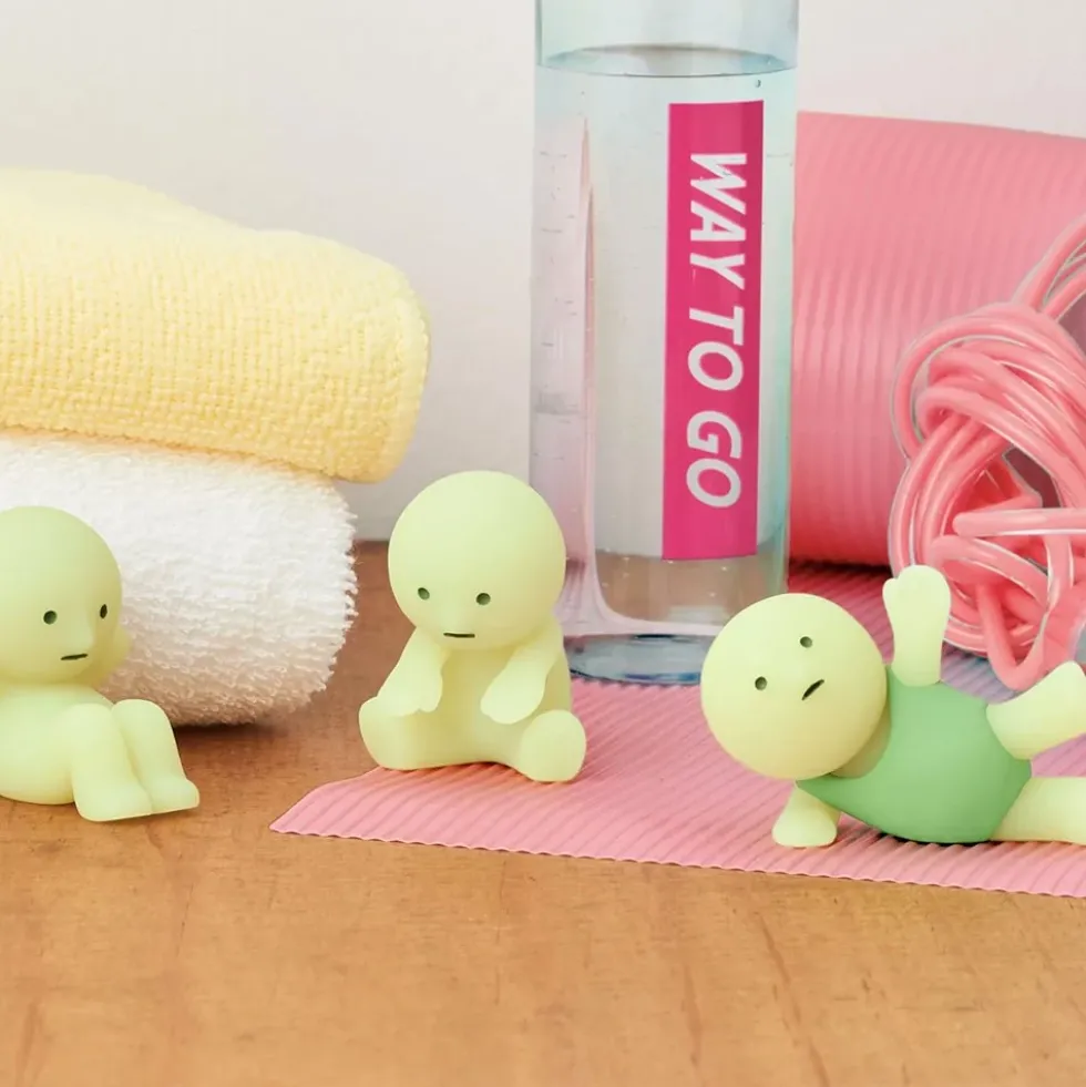 Smiski Glow in the Dark Exercising Series