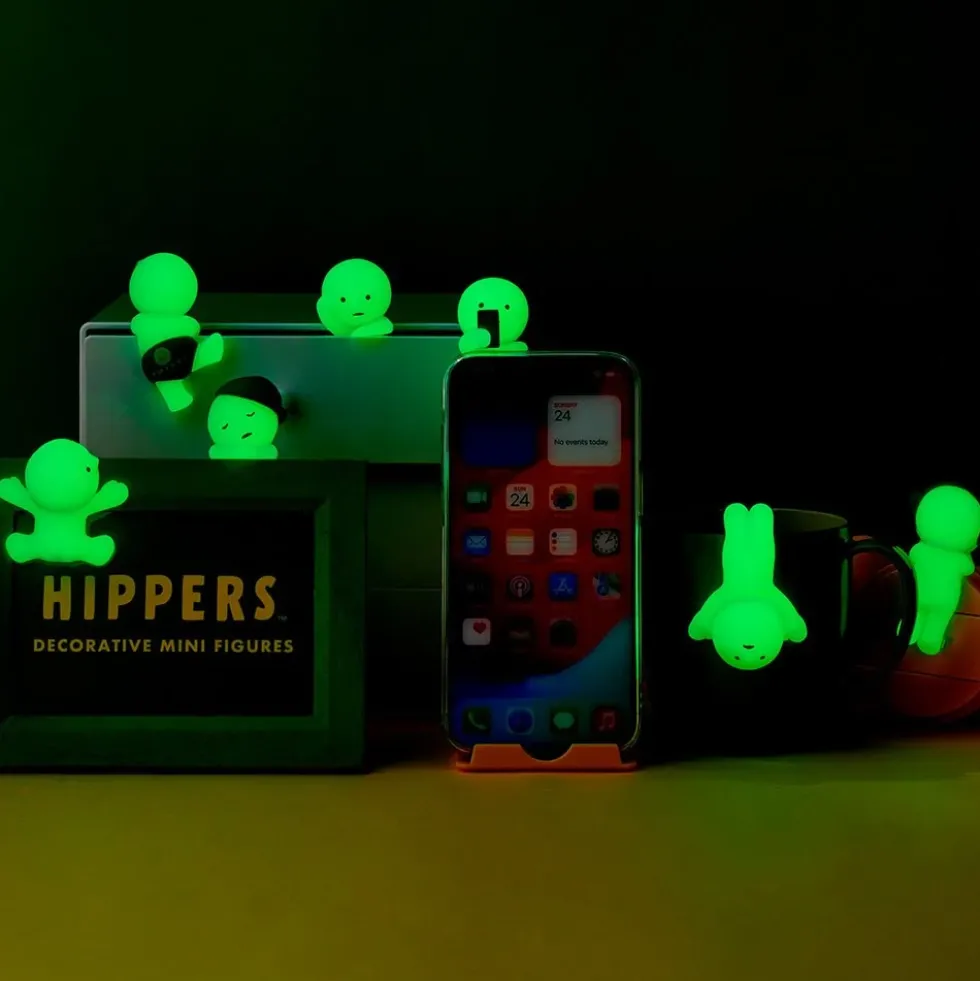 Smiski Glow in the Dark Hippers Series