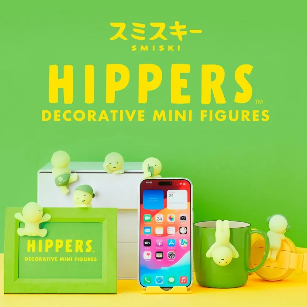Smiski Glow in the Dark Hippers Series