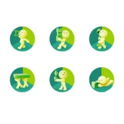 Smiski Glow in the Dark Series Moving