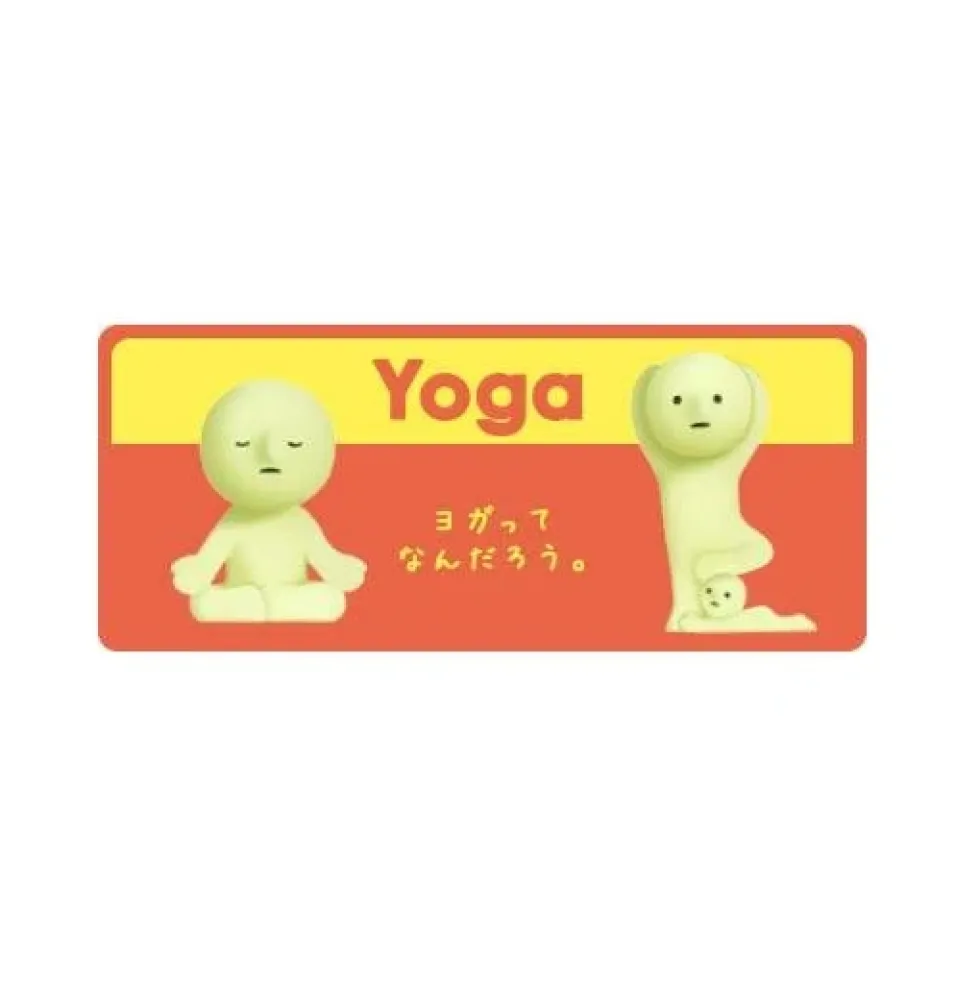 Smiski Glow in the Dark Yoga Series