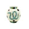 Snake Blue Vase