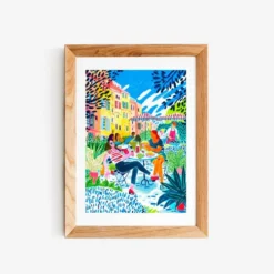 Soleil en Terrasse Giclée Print A5