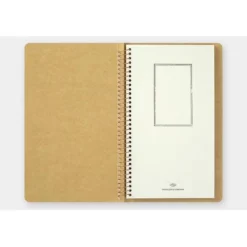 Spiral Ring Notebook A5 Slim Card File