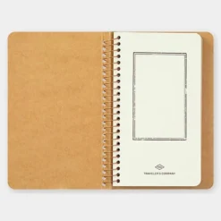 Spiral Ring Notebook A6 Slim DW Kraft Paper