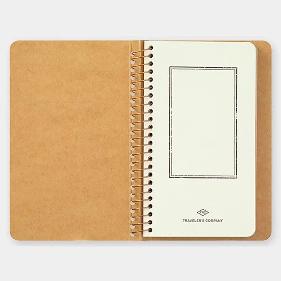 Spiral Ring Notebook A6 Slim DW Kraft Paper