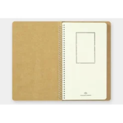 Spiral Ring Notebook A5 Slim MD White