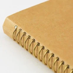 Spiral Ring Notebook A6 Slim Paper Pocket