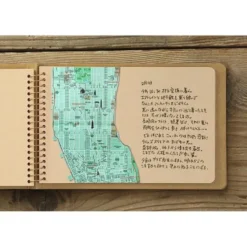 Spiral Ring Notebook B6 DW Kraft