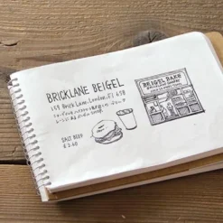 Spiral Ring Notebook B6 MD White