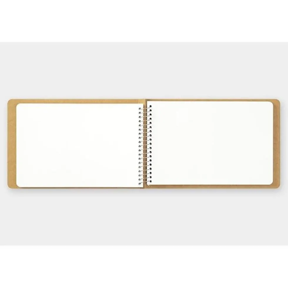 Spiral Ring Notebook B6 MD White